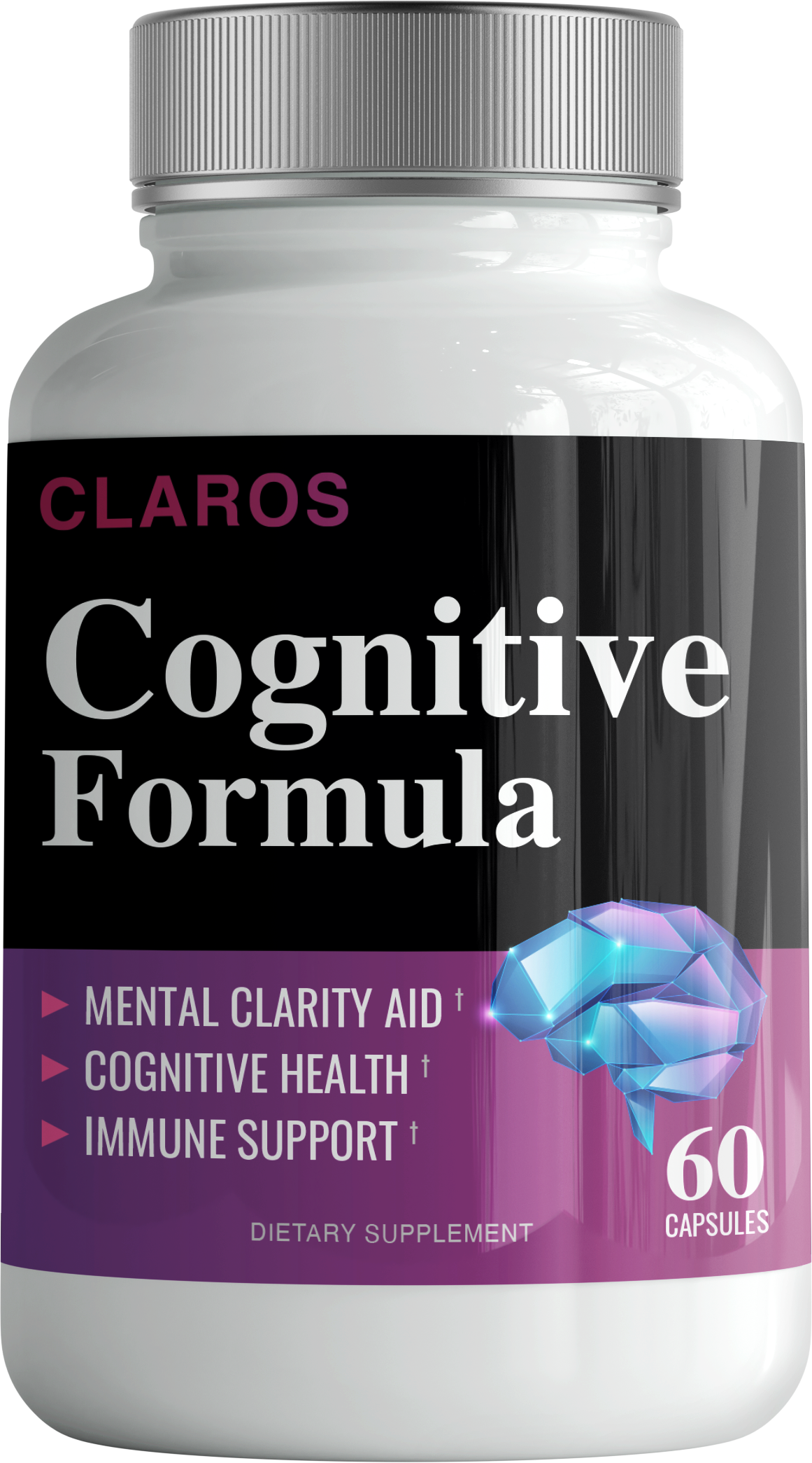 Claros Cognitive Formula bottle